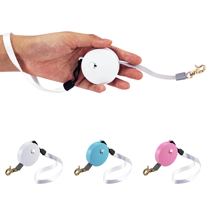 2M Automatic Flexible Dog Leash Small Dogs Cat Puppy Leashes