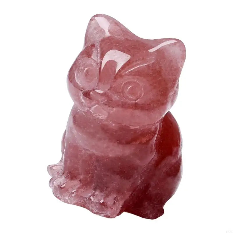 Crystal Cats Figurines Collectibles Kitten Animal Statue Sculpture