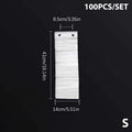 Hotel Lobby Doorway Umbrella Bag Transparent Waterproof Plastic Cover Zpaxo S