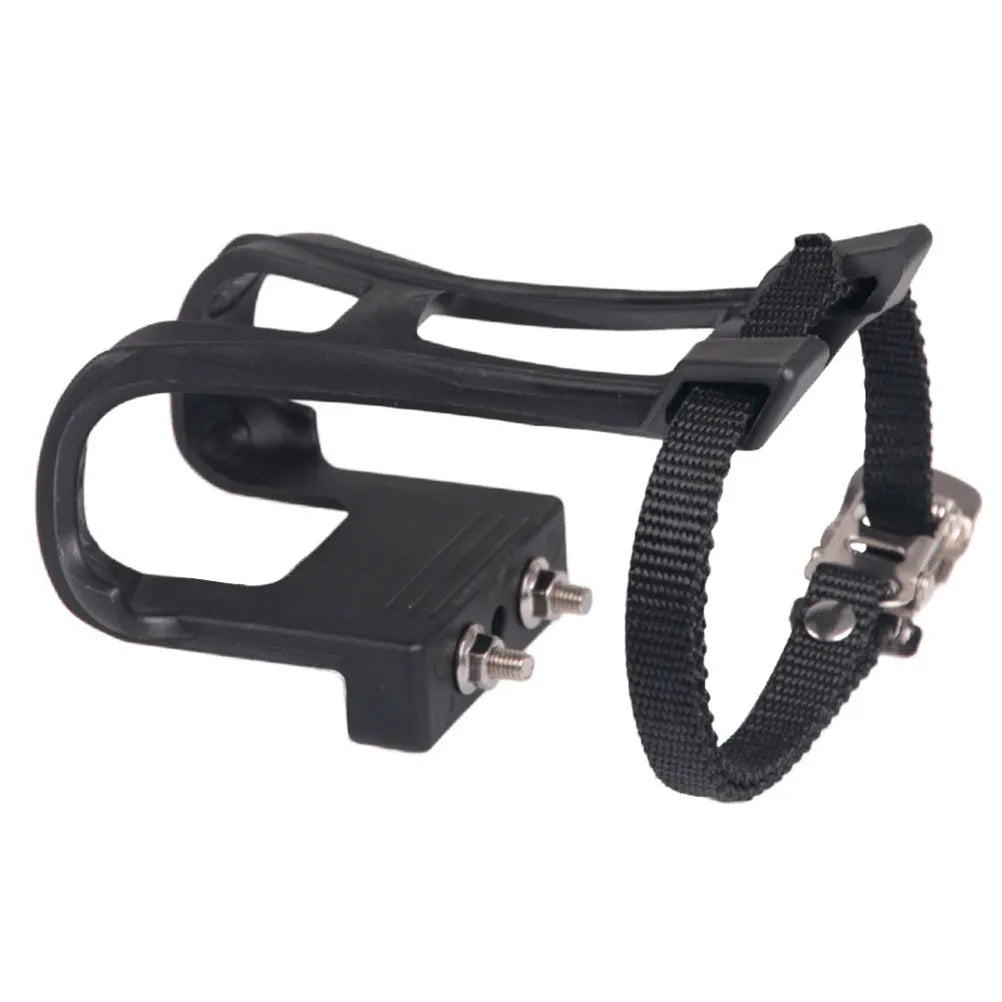 1Pair Dog Muzzle Cover Nylon Mountain Bike Pedal Toe Clip Strap Belts