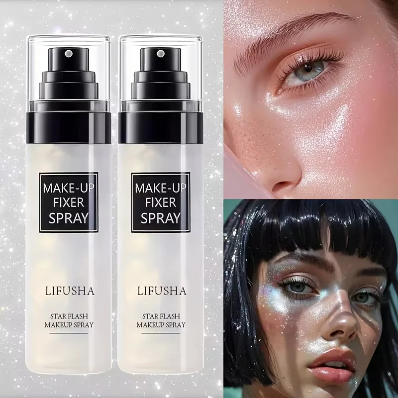Setting Spray Glossy Matte Base Makeup,2PCS Makeup Fixer Spray,Oil Control Hydrating Makeup Primer Makeup Fixing Setting Spray Zpaxo