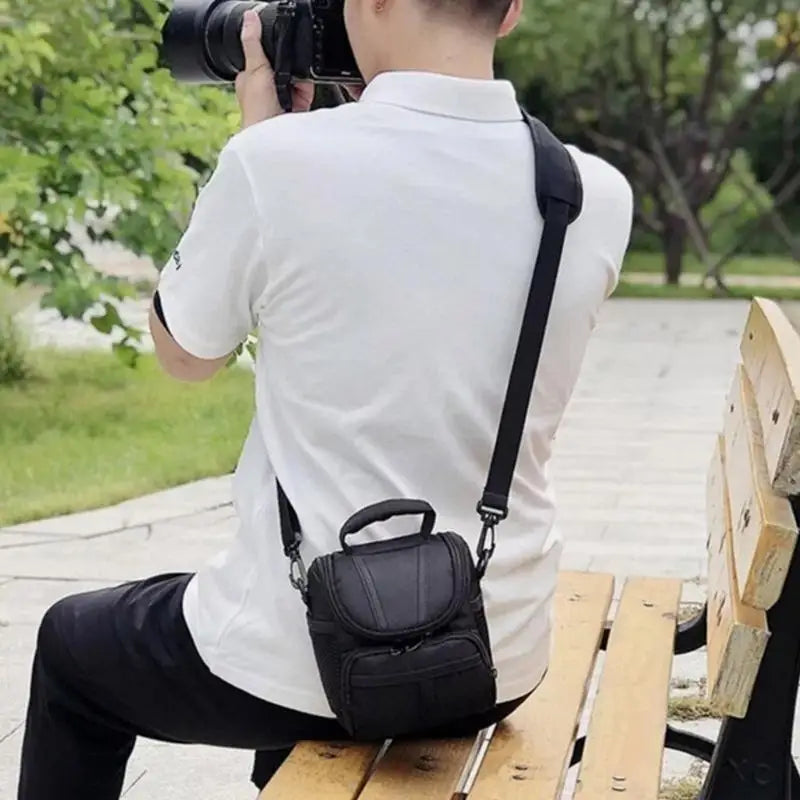 652F Stylish Water Resistant Camera Shoulder Bag Professional Zpaxo