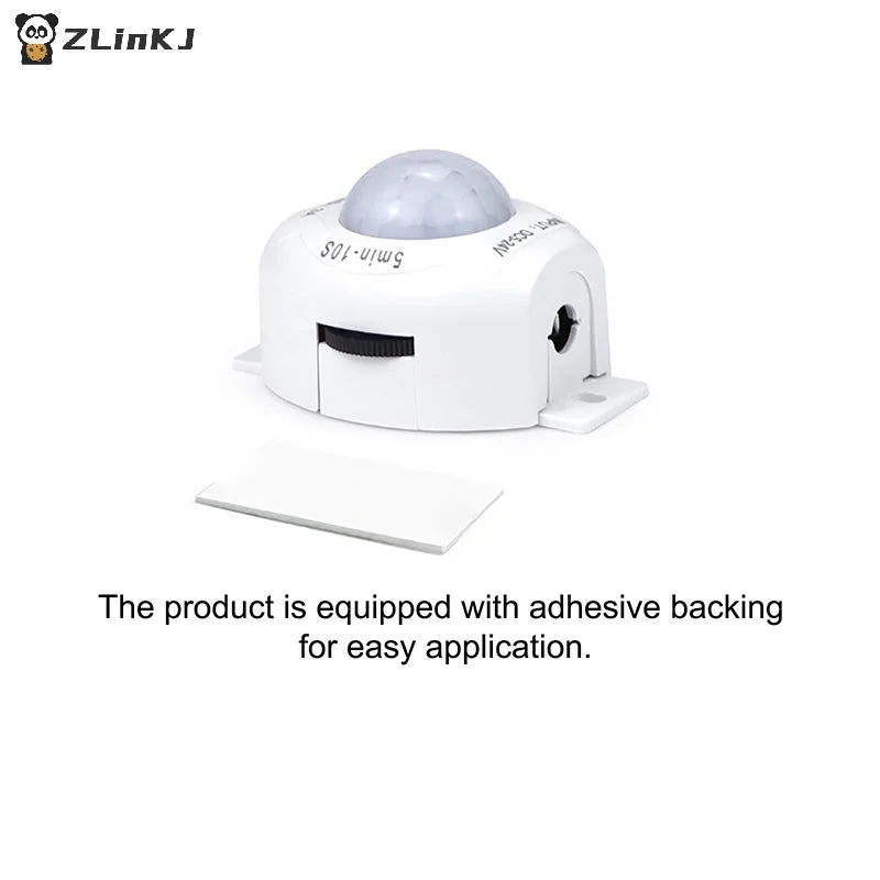 Time Delay Adjustable Infrared Sensor Light Switch For LED Strip DC12V 24V Infrared Induction Detector LED Motion Sensor Switch Zpaxo