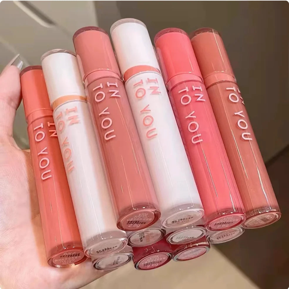 Into You Glow Lip Tint Mirror Light Velvet Gloss Long Lasting Glaze Zpaxo