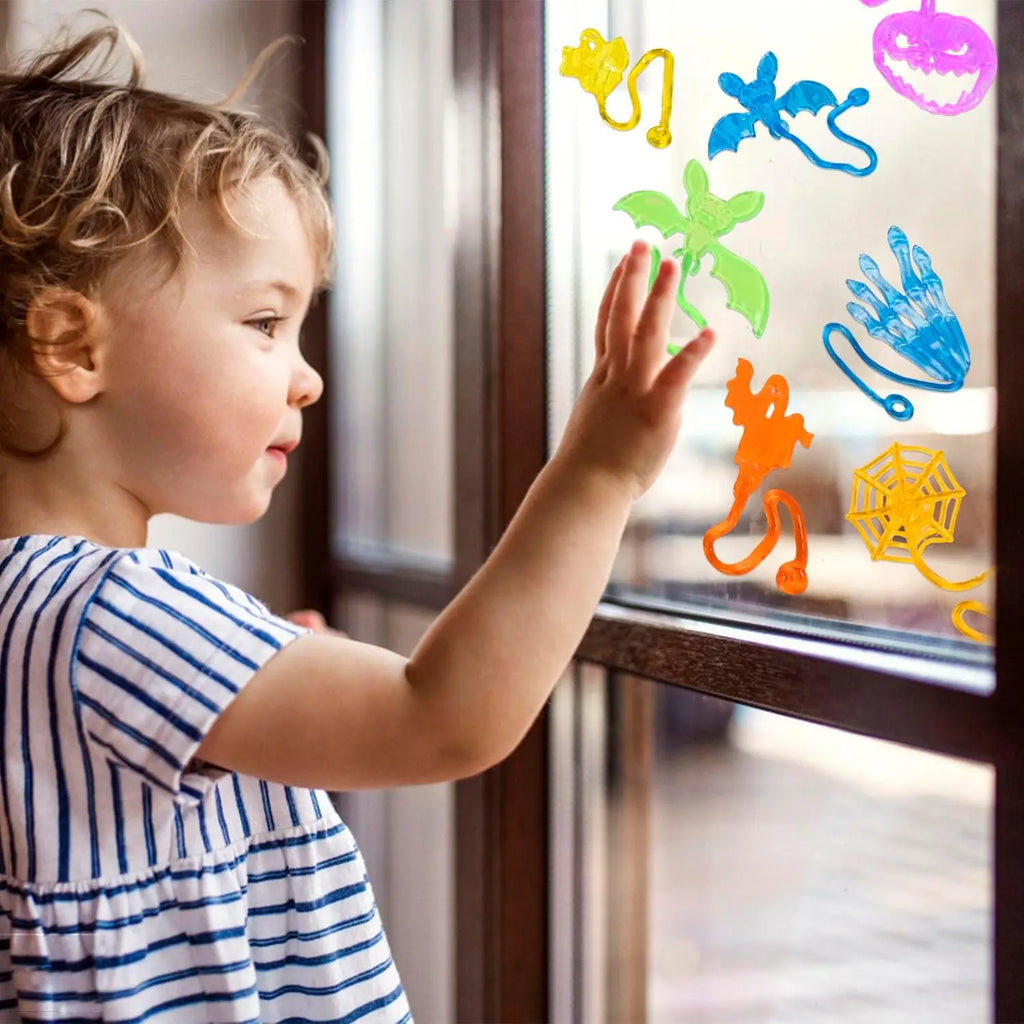 Halloween Stretchable Sticky Wall Release Elastic Children's Toy