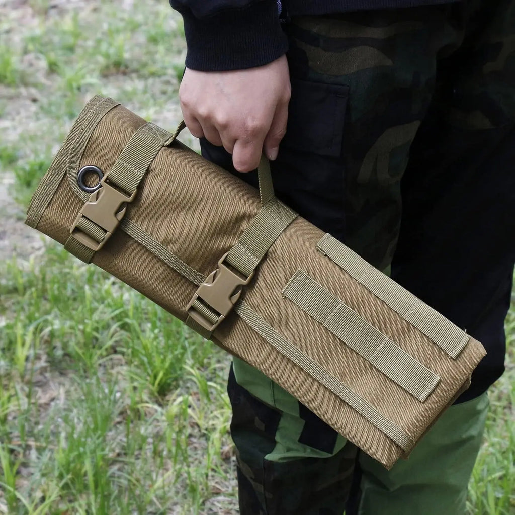Outdoor tactical single folding single soldier moisture-proof mat shooting mat outdoor camping camping mat portable nap mat Zpaxo