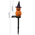 Halloween Ghost Lights Outdoor Pumpkin Lamp Stakes Solar Pathway