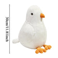 Pigeon Stuffed Animal Peace Bird Ornaments Safe PP Cotton Doll For Boys Girls Sleep Companion Family Friends Colleagues Birthday Zpaxo WHITE United States