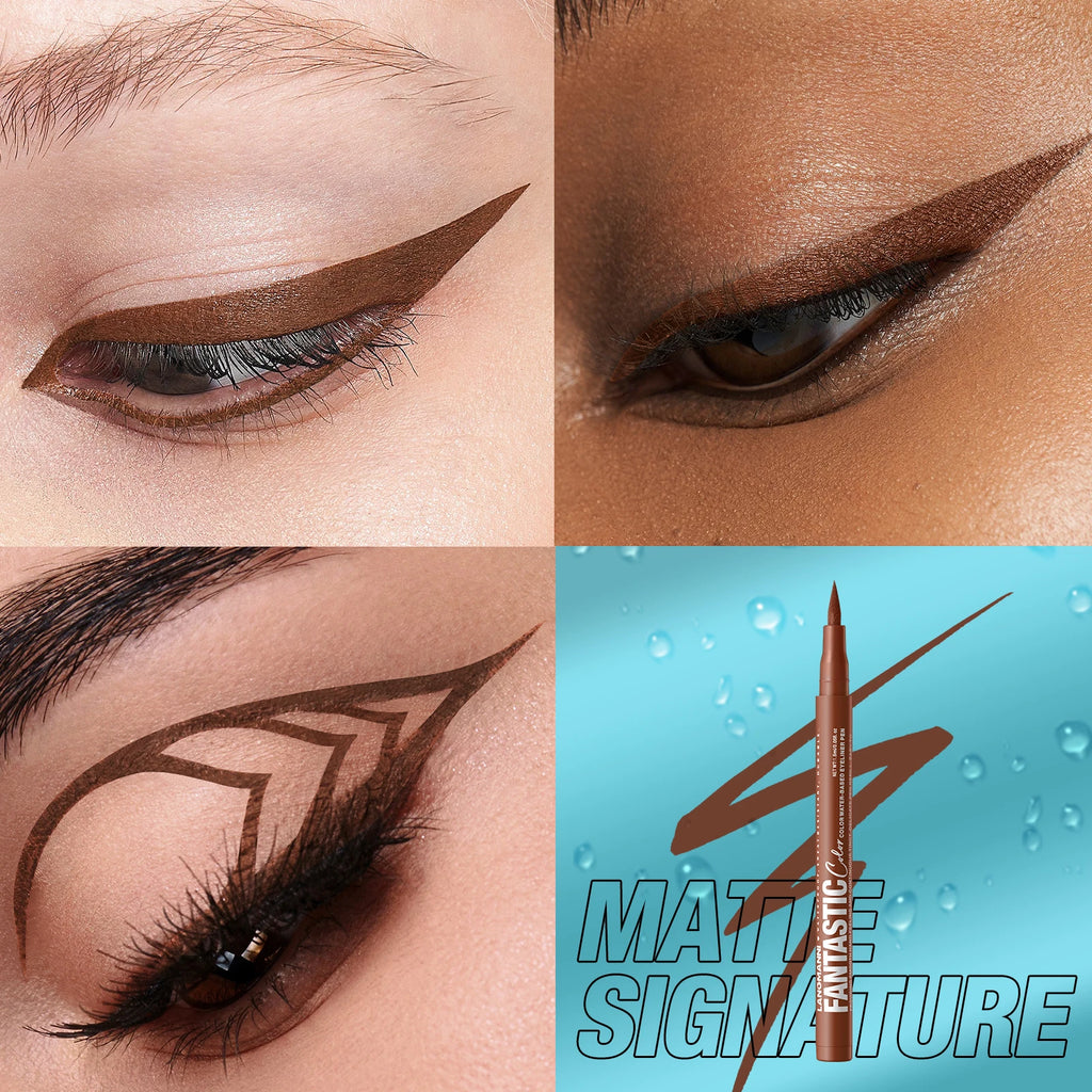 Liquid Eyeliner Pen Waterproof Sweat Proof Non Smudging Easy Apply