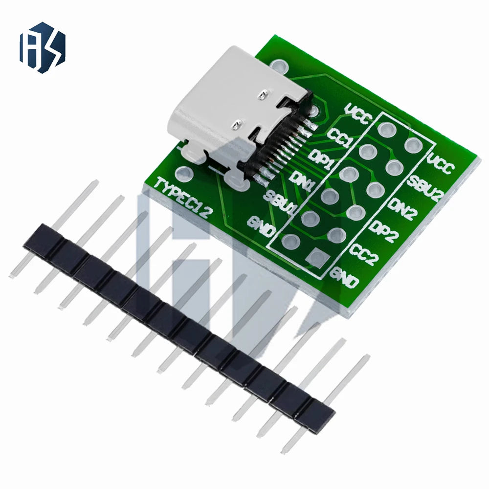 1 5 USB 3 C 16 Pin Test PCB Adapter Connector Socket Data Cable Zpaxo
