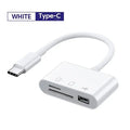 C SD Card Reader OTG USB Cable Mini TF Adapter Data Transfer Macbook Zpaxo type c to USB SD TF