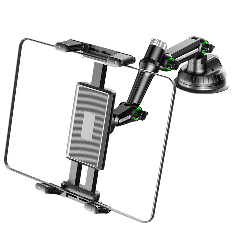 Car Tablet Holder Long Arm Suction Cup Mount Ipad Air 4-13'' Xiaomi