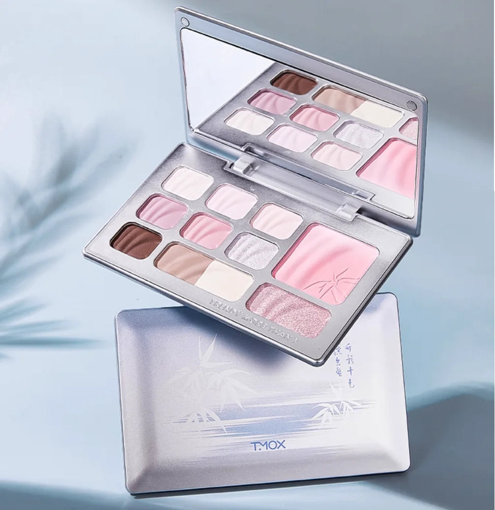 TMOX Bamboo Shadow Ten Eyeshadow Integrated Palette Matte Satin Zpaxo