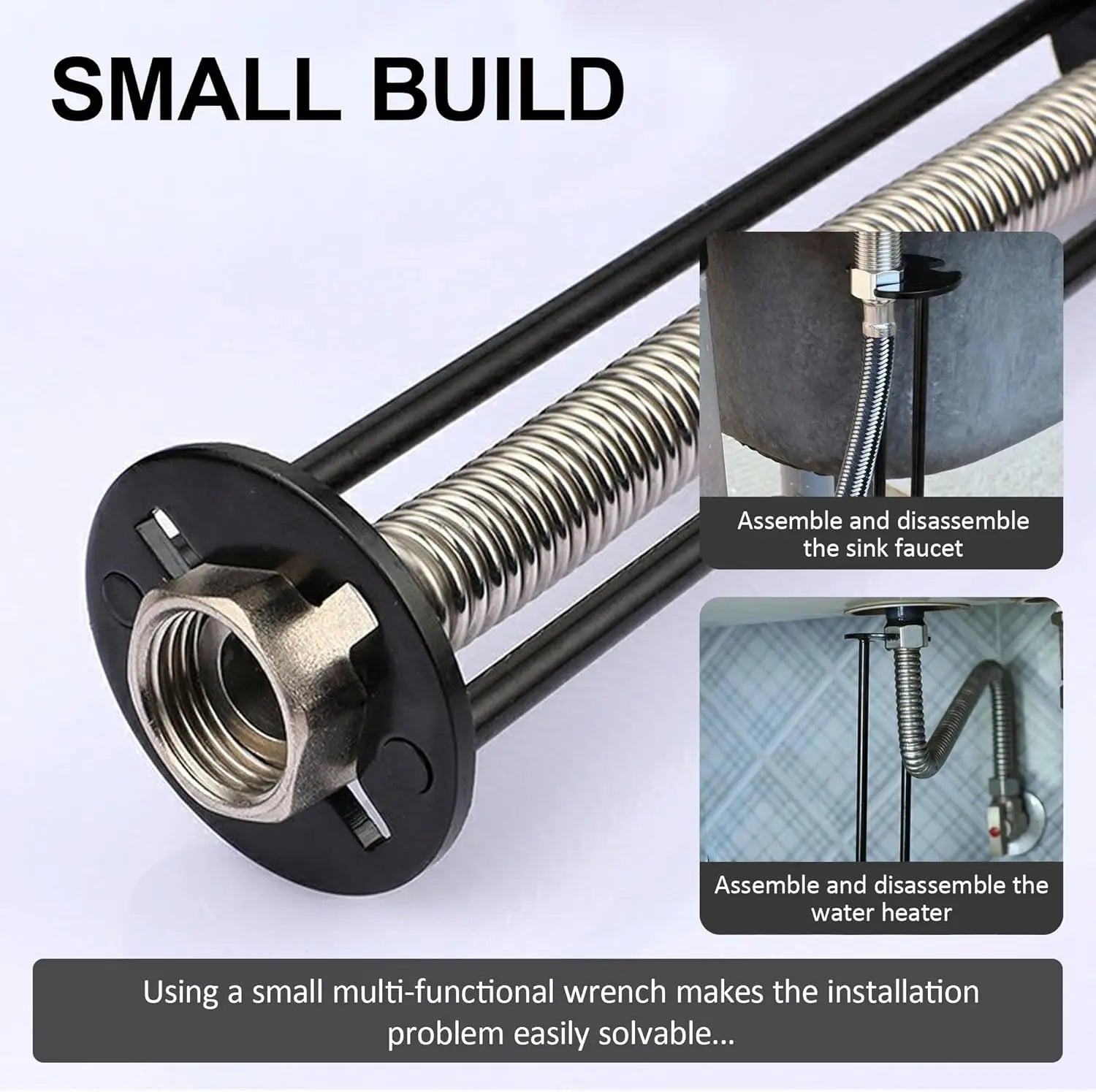 Multifunctional Basin Wrench – Sink Faucet Tool for Tight Spaces