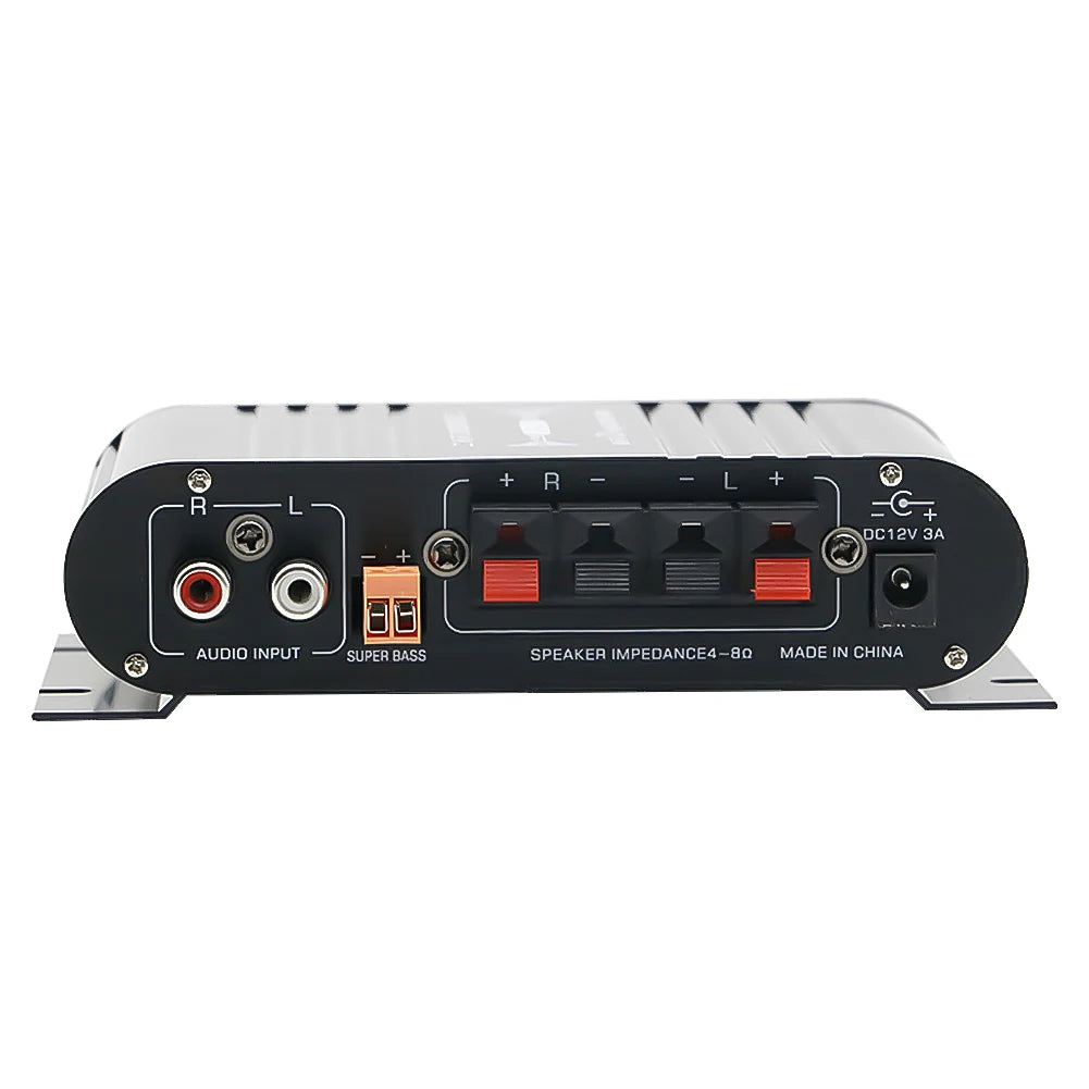 ST-838 Hifi 2 1 Channel Subwoofer Amplifier Bass Treble Adjustment