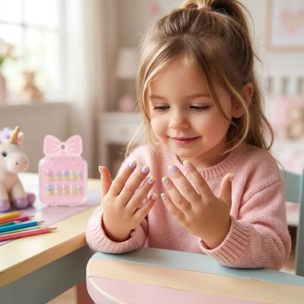 Accessories Cat's Eye Children Wearing Nails Short Decorative Press Zpaxo