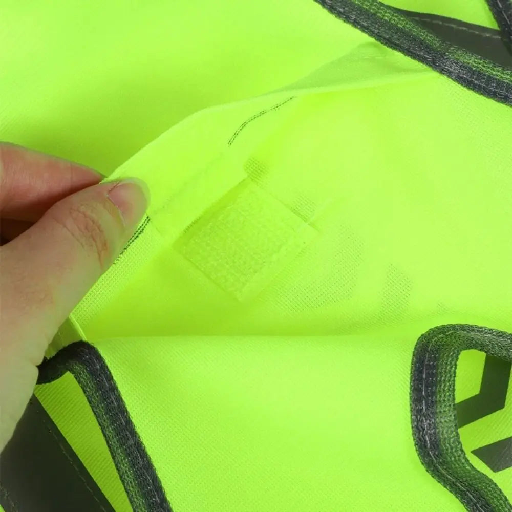 Storage Bag Reflective Vest Lightweight Night Warning Safety Jacket Zpaxo