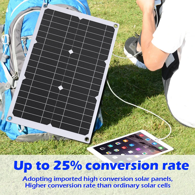 High-efficiency 500W Foldable Solar Panel Featuring 18V 12V DC 5V USB Zpaxo