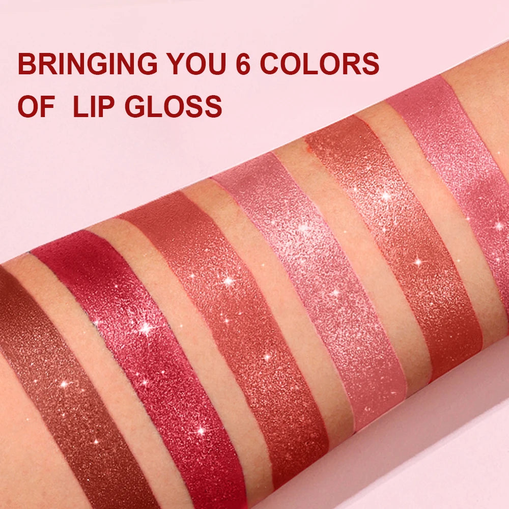 Shining Pearl Lip Gloss Long-lasting Luster Moisturizing Waterproof
