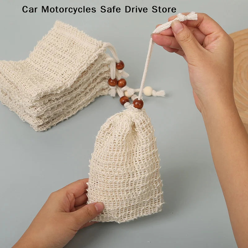 CMNatural Cotton Soap Saver Bag 1 Eco-friendly Handmade Lathering