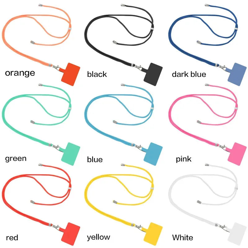 Universal Phone Lanyard with Clip – Adjustable Anti-Loss Nylon Strap