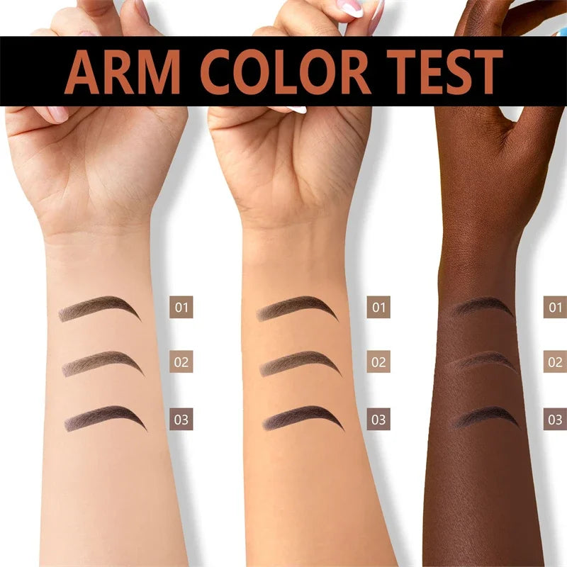 Peel-off Eyebrow Gel Tint Black Brown Eye Brow Enhancers Makeup Waterproof Lasting Liquid Gel Tear Wear Easy Natural Brow Tattoo Zpaxo