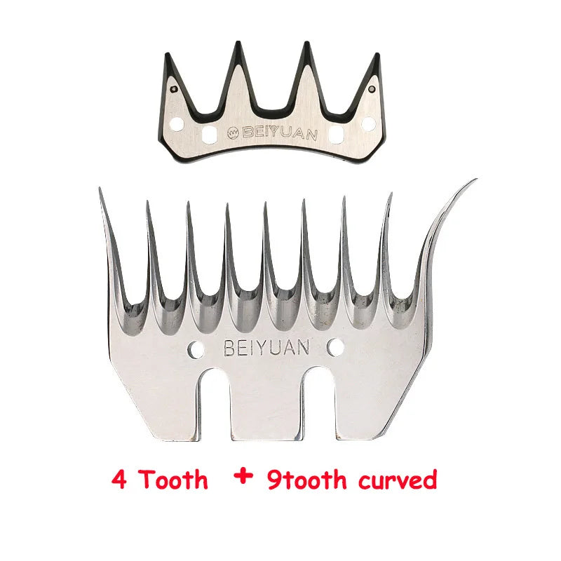 Sheep Goats Shears Convex Comb Cutter Shearing Clipper 9 13 Tooth Zpaxo 9 tooth Curved