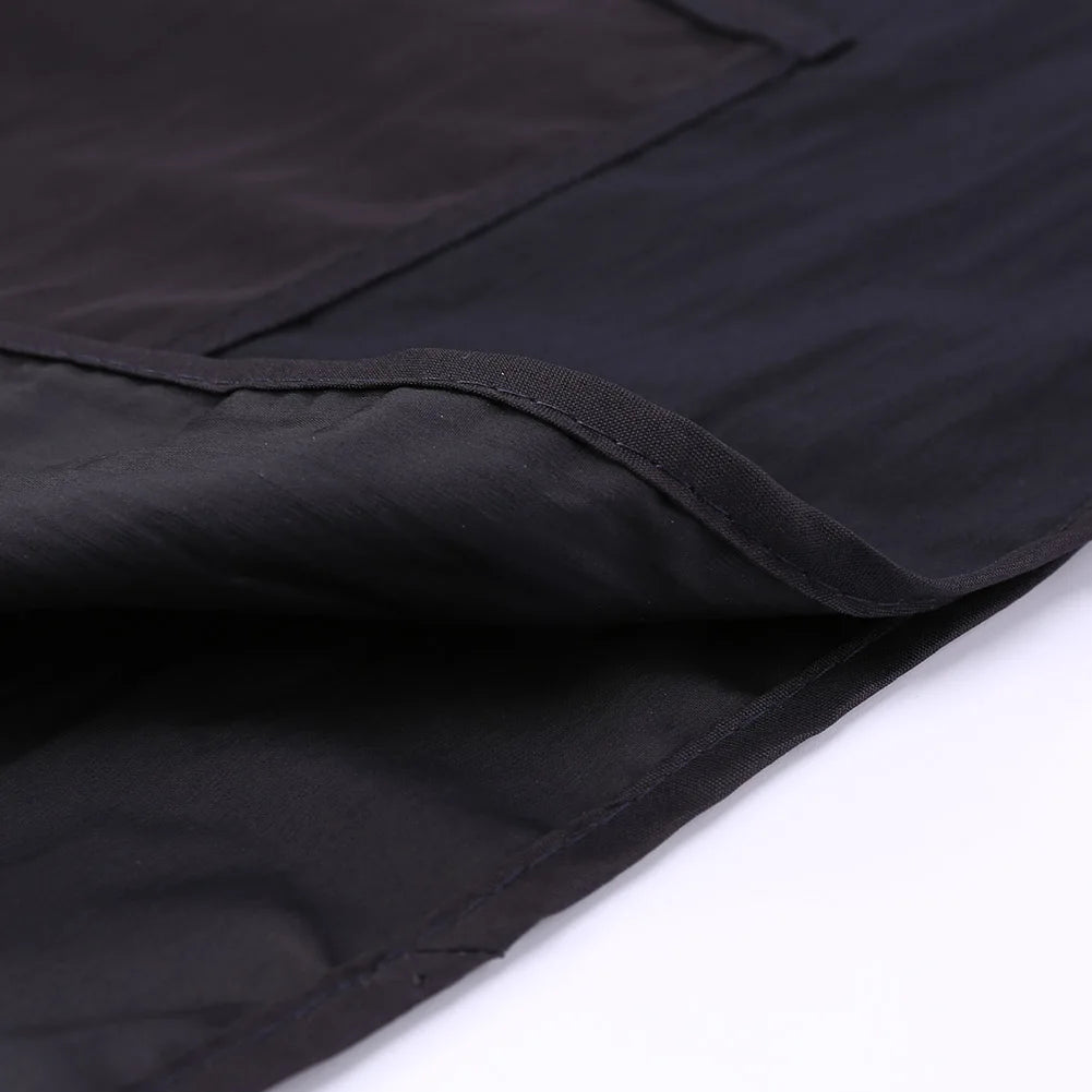 Double-sided Cooking Kitchen Hairdresser Aprons Buckle Design Nylon