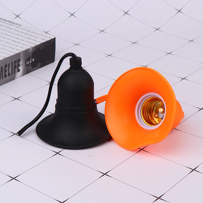 Durable E27 Screw Bulb Holder High-temperature Resistant Waterproof Zpaxo