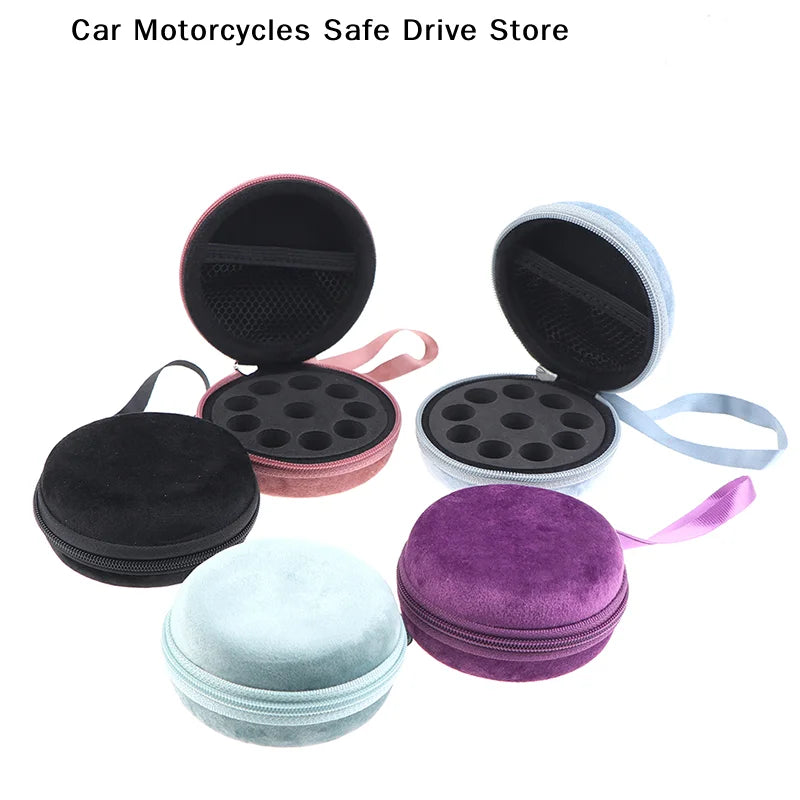 CM10Slots 1- Essential Oil Storage Bag Travel Portable Case Organizer