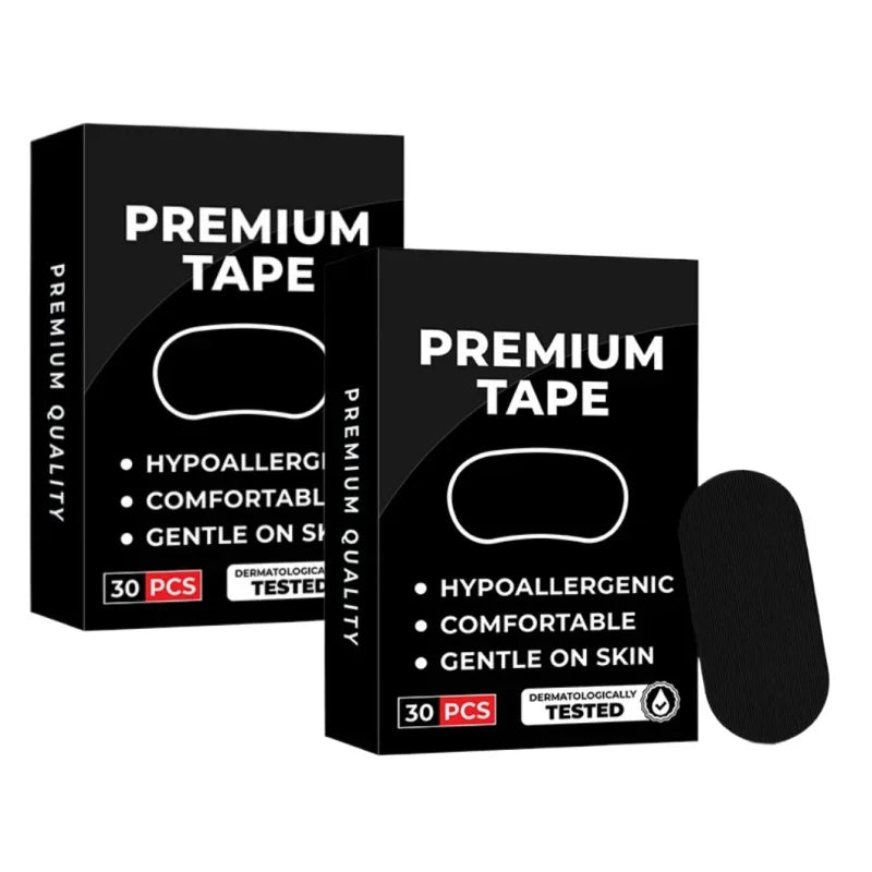 Mouth Tape Sleeping Keep Mouth Close Prevent Snoring Gentle Sleep Strip for Home Travel Mouth Tape Mouth Tape for Sleeping Zpaxo 2 boxs 60pcs