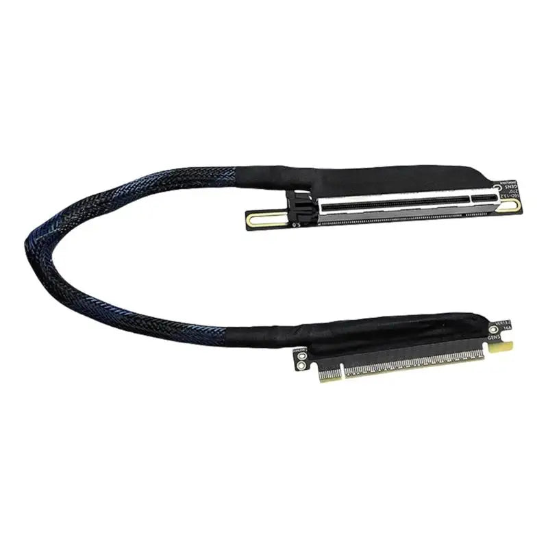 652F Fast Speed 64GT S PCIe 5 0 GPU Extension Cable 270 Turn Braided Zpaxo 40cm CN