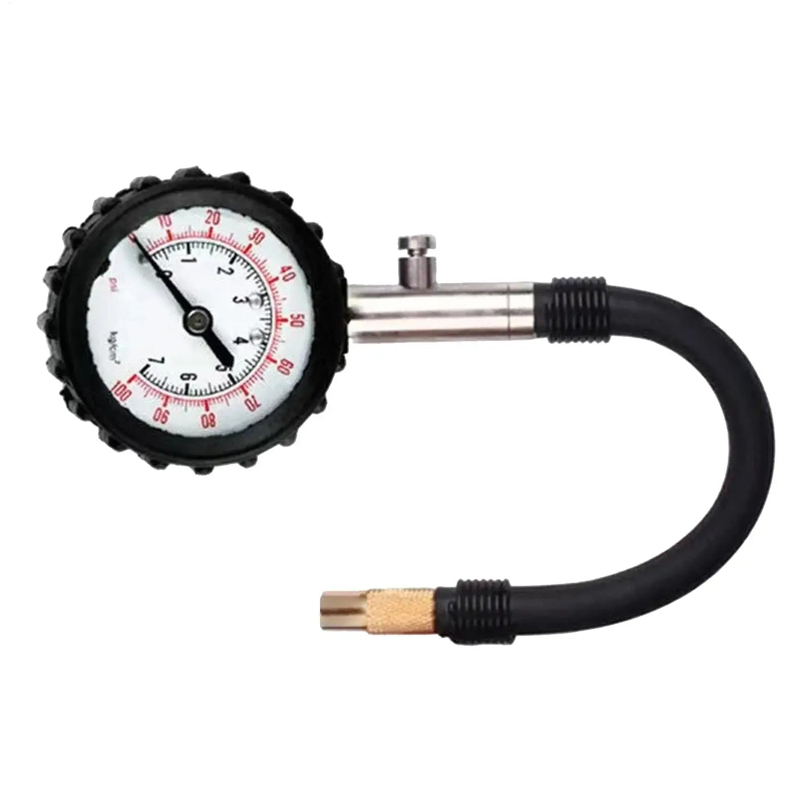 Car Tire Pressure Gauge Accurate Tire Air Pressure Tester Tool with Deflator Vehicle Tire Gauges for Cars Pickups Motorcycles Zpaxo