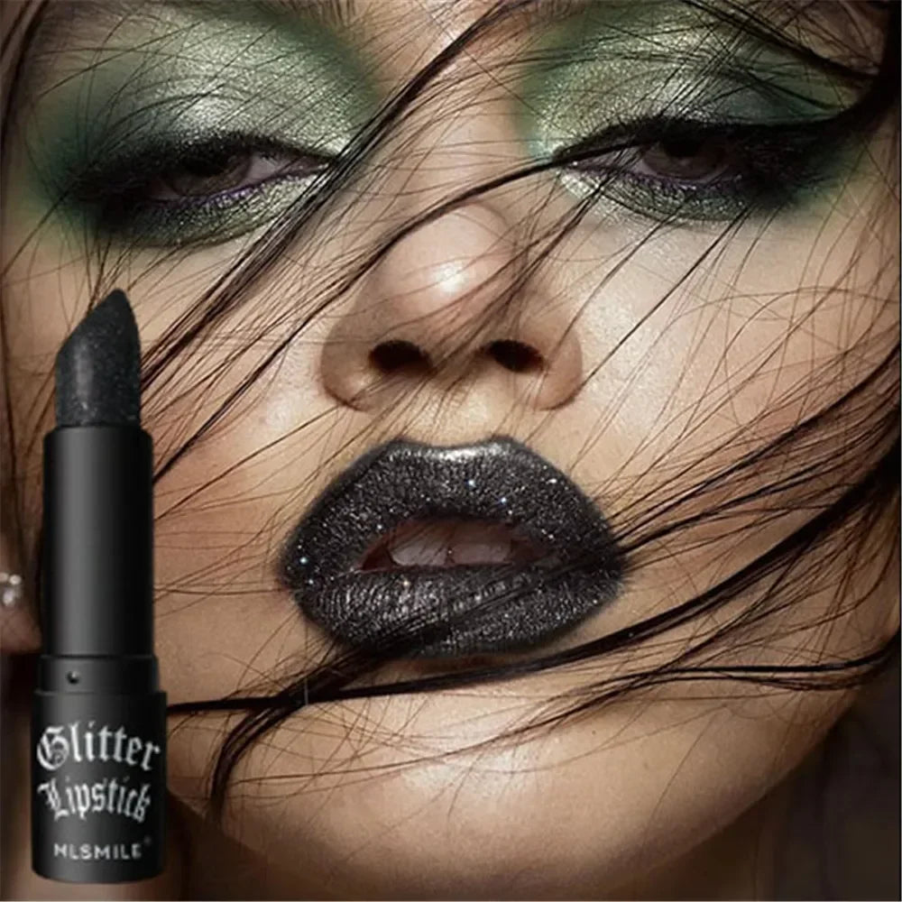 7 Colors Glitter Lipstick Waterproof Long Lasting Diamond Pearlescent Metallic Non-stick Cup Lipstick Women Lips Makeup Cosmetic Zpaxo