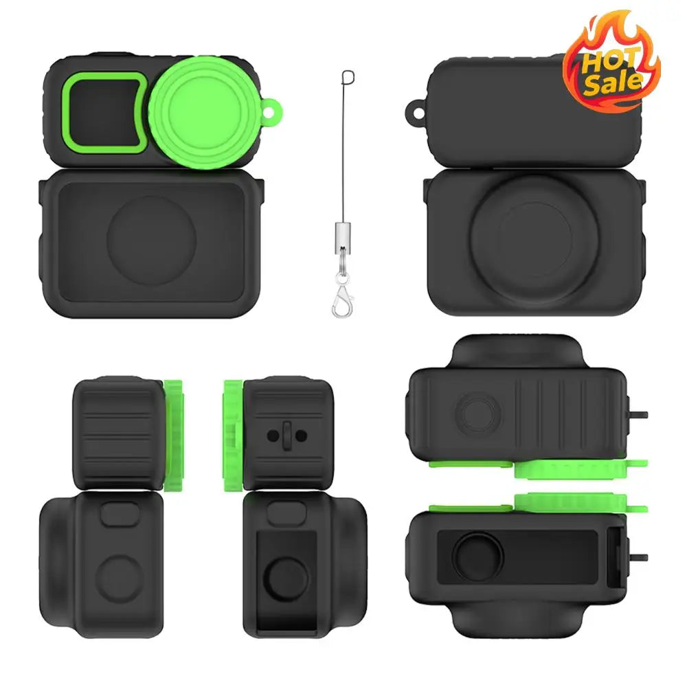 Camera Protection Shell with Lanyard Fall Resistant Protective Shell Cover Anti-Scratch for Osmo Nano Accessories Zpaxo