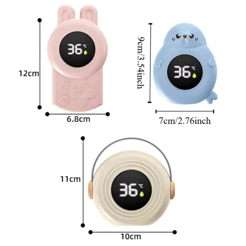 Water Resistant Tub Temperature Gauge Upgraded Sensor High Accuracy Bath Thermometer IPX7 Waterproof Floating Design Zpaxo