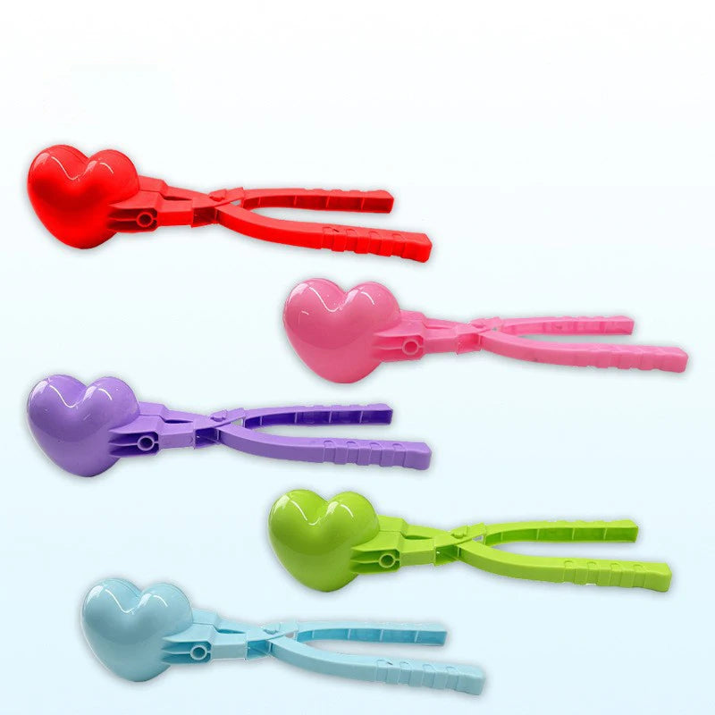 DIY Snowball Maker Sushi Mold With Handle Cute Duck Shaped Rice Mold Maker Clip Children Outdoor Plastic Duck Rice Mold Zpaxo Love