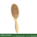 Custom Bamboo Hair Brush Women Wood Hair Comb Wide Teeth Bamboo Airbag Massage Scalp Brush Anti-static Hair Combs for Hair Zpaxo Small Size China Mainland