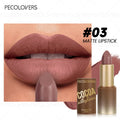 1PC Velvet Matte Irregular Lipstick with High Saturation Color, Rich And Non-Drying, Smooth And Easy to Apply Without Sticking Zpaxo 03
