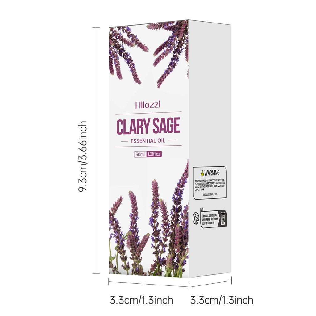 30ml clary sage essential oil pure essential oil skin care hair care can make hair smoother aromatherapy aromatherapy essential Zpaxo