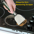 Versatile cleaning scraper Durable metal stainless steel glue remover Snow shovel for kitchen, bathroom and home use Zpaxo Default Title