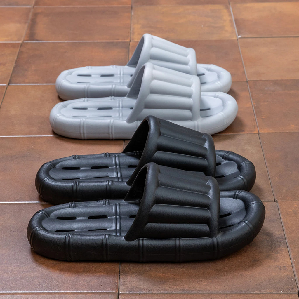 Men's Non-slip Bathroom Slippers Quick Drying Water Draining Shower