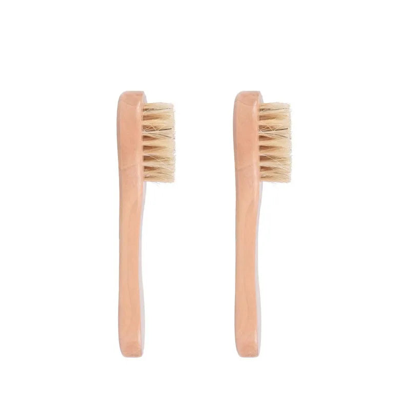 Natural Bristle Wood Body Brush – Dry Brushing & Exfoliating