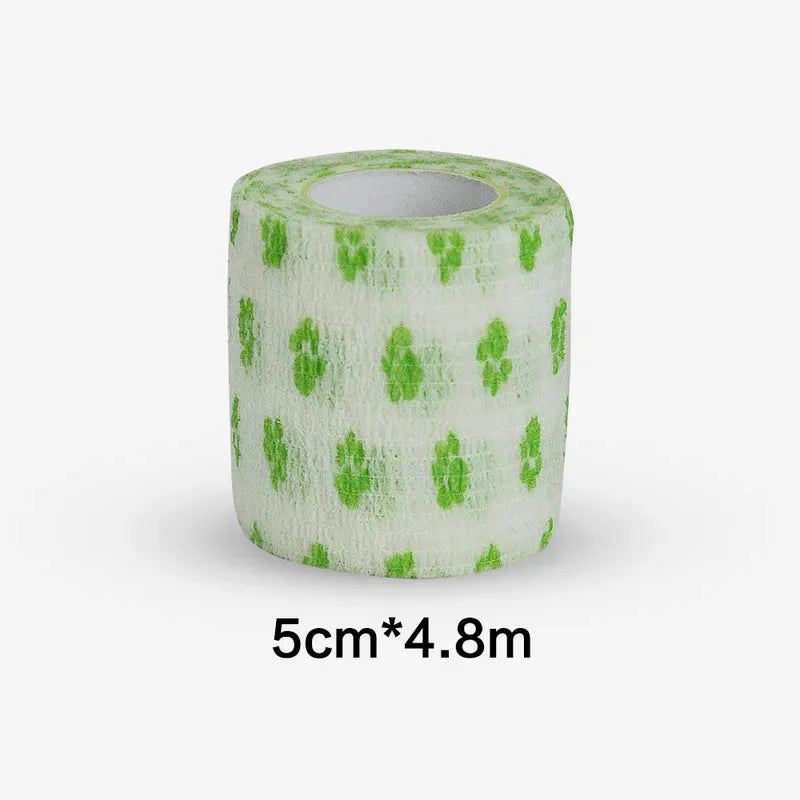 Self-Adhesive Elastic Bandage Wrap – Colorful Sports Tape Pack