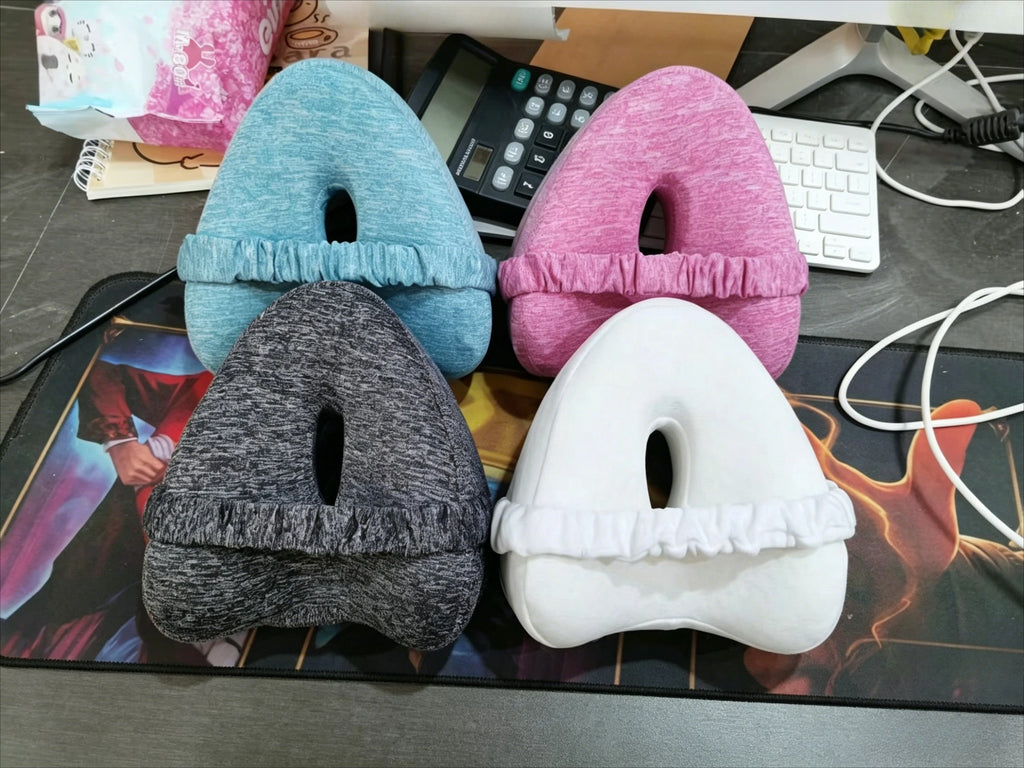 Heart shaped leg pillow memory cotton slow rebound clip leg pillow heart shaped leg pillow pressure reducing side sleeping Zpaxo