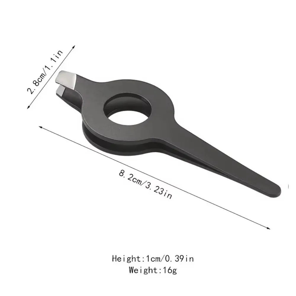 1PC Stainless Steel Pig Hair Clipper Practical Design Professional Tool Hollow Out Handle Beauty Tool Hollow Out Handle Zpaxo