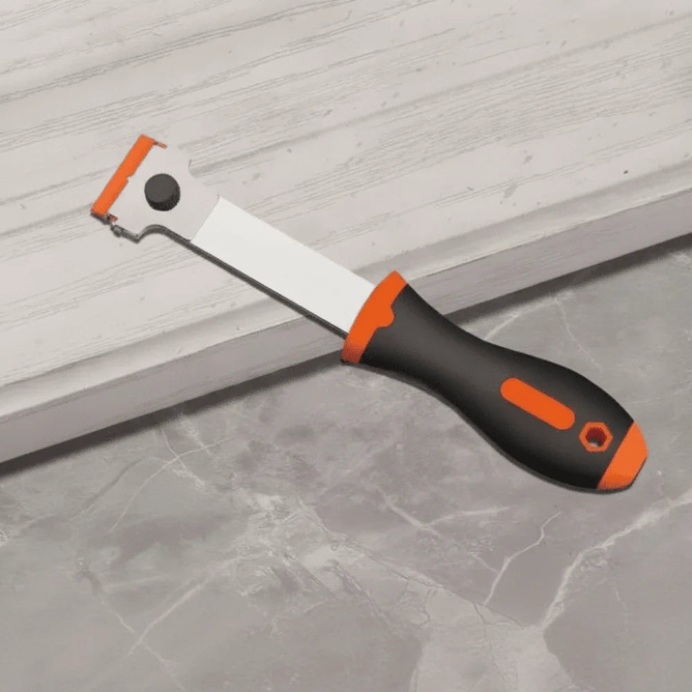 With Ergonomic Handle Paint Scraper Tool Carbide Anti-Slip Tape Paint Remover Durable Reusable Putty Scraper Zpaxo
