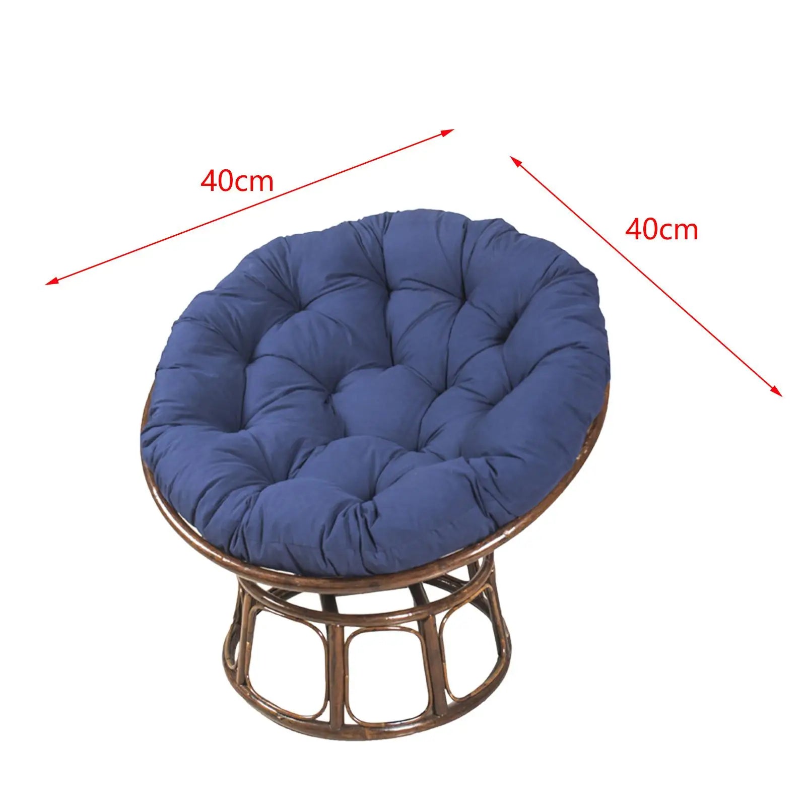 Seat Cushion Pillow Hammock Chair Pad Multipurpose Replacement Patio Chair Mat Hanging Basket Chair Cushion for Wicker Chair Zpaxo