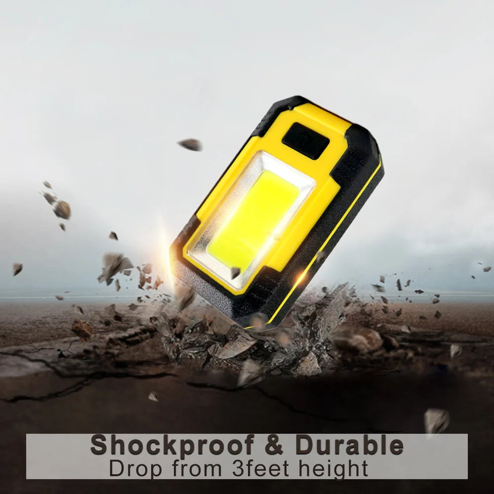 4000mAh COB LED Work Light – Magnetic Rechargeable Lantern