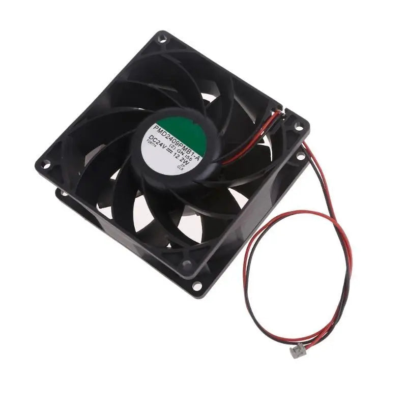 652F FANUC Cooler Fan PMD2409PMB1-A 12 2W 24V 9037 2Pin 2-wire Cooling Zpaxo